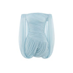 Off Shoulder Flowy Sleeve Ruched Mini Dress