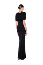 Draped Pleat Red Carpet Mermaid Dress