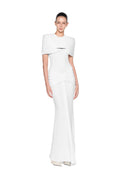 Draped Pleat Red Carpet Mermaid Dress