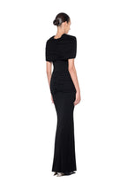 Draped Pleat Red Carpet Mermaid Dress - MAYMOONLY