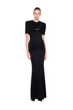 Draped Pleat Red Carpet Mermaid Dress - MAYMOONLY